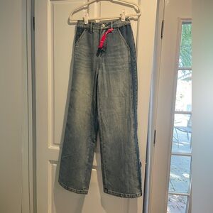 New with tags Fabrique Denim wide leg jeans xs